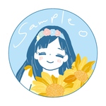 アイコン SNS 似顔絵 イラスト オーダー ブログ 待ち受け おしゃれ　