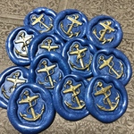 ✨Wax Seal Stamp✨シーリングスタンプ〝不思議の国のアリスMタイプ〟シールパーツ＊コラージュ素材