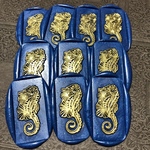 ✨Wax Seal Stamp✨シーリングスタンプ〝手紙を持った梟〟シールパーツ＊コラージュ素材