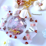 レジン キャンディーシェイカーチャーム・ホワイト系