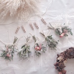 ドライフラワーガーランド✩.*˚