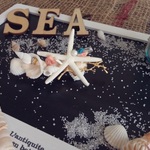 ヒトデ&シェルバレッタ.。o○SEA パラダイス○o。.