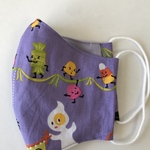 ［SALE］🆕2wayハロウィンマスクA（Ｌ）限定2枚＊ハンドメイドマスク