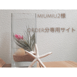 miumiu2様   オーダー専用サイト