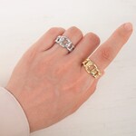 Chain knot Ring Free size