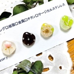 ✨新作レジン✨組み合わせ自由なミニ変形型レジンピアス💕イヤリング　　　普段使い　レジン　レジンピアス　レジンイヤリング　ピアス　イヤリング　レジンアクセサリー