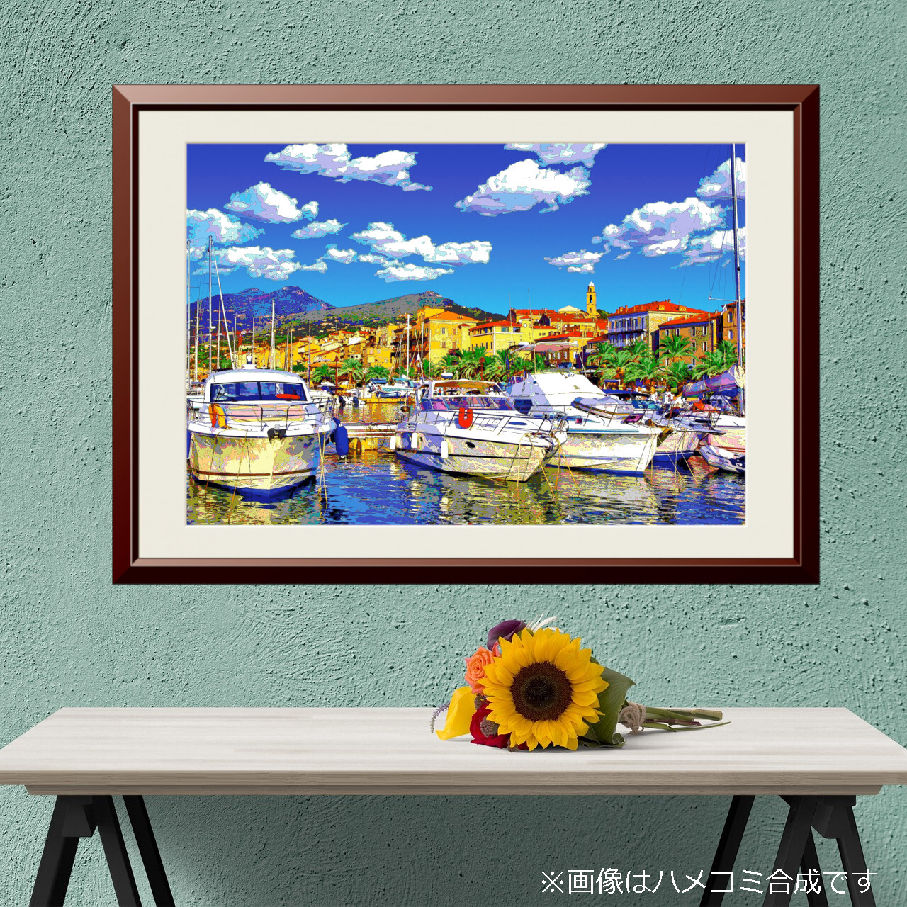 スプレーアート作品『Tricolore Predawn』A3サイズ原画 - 絵画