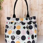 SALE!＊送料込み＊北欧モダンサークルの大きなカボチャバッグ