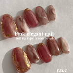 Autumnピンクネイル◎ニュアンスネイルチップ
