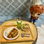 懐かしいカレーライスセット🍛