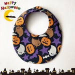 ベビー スタイ ハロウィン かぼちゃ  おばけ ゴースト こうもり　月 ムーン 星 スター Halloween キャンディ