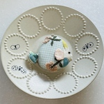☆現品限り☆⚮̈ミナペルホネン ハンドメイド⚮̈お魚さん メジャー ／skip