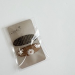 刺繍パッチンピンset