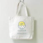 ひよこめしバッグ　ポケット付き　ナチュラル