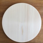 木の皿(米唐檜)5枚セット【受注商品】