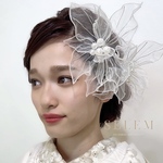 【graceシリーズ】[No. 8 ]ウェディング/ブライダル/和装/白無垢/成人式/結婚式　ヘッドドレス　髪飾り