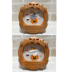 kogonta様オーダー品　【送料無料】刺繍　フレーム　インテリア　トイプードル　ハロウィン