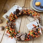 *・゜゜・*木の実のautumnリース .。.:*・゜゜・*