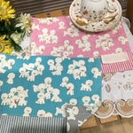 ⭐️新作⭐️ちっちゃい20×25❤️【再10】モコモコトイプードルランチョンマット