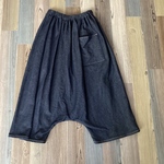 サルエルパンツ  　ニットデニム