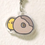 アクリルストラップ　ドーナツ