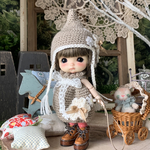 エクリュなしずくset＊Beige＊stodoll用（5インチぐらい）