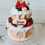 オーダー確認ページ　推しケーキ　クレイケーキ　オーダーケーキ