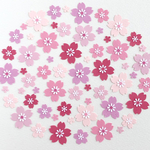 クラフトパンチの桜の花🌸〜サクラ　色紙　寄せ書き　卒園卒業アルバム　入園入学