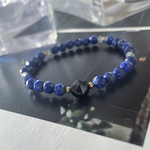 ✥ amulet ✥　ラピスラズリ　ラブラドライト　ブラックスピネル