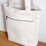 生成りトートバッグ♪柔らか8号帆布