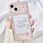 チューリップラインのiPhoneケース(pink)