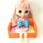 ②ビタミンオレンジ❥︎ドール用 ソファー