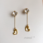 オープンハート♡ピアス