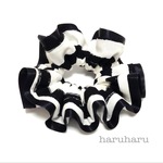 ♡ボーダー シュシュ♡