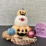 白文鳥ハロウィン🎃