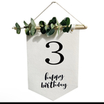  3歳誕生日タペストリー　３歳誕生日飾り　３歳バースデーバルーン　誕生日