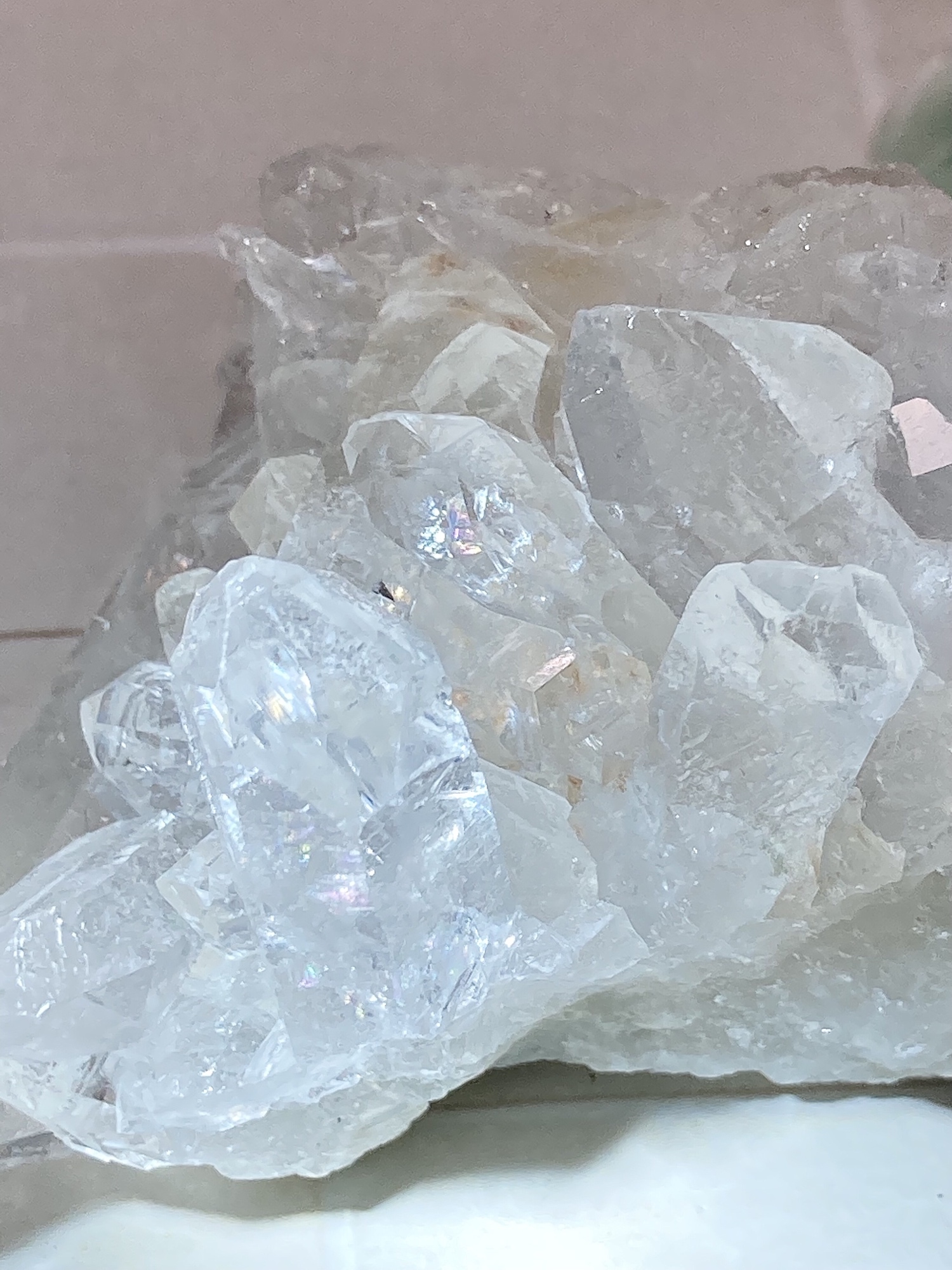 タイムリンク✨ ブラジル・ミナスジェライス州 トマスゴンサガ産 水晶　クリスタル タイムリンク✨ ブラジル・ミナスジェライス州 トマスゴンサガ産