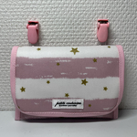 再販☆ラミネート移動ポケット☆ボーダースター☆ピンク