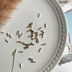 【10個】7mm×2mm ステンレス製　エンドパーツ　チェーンgold