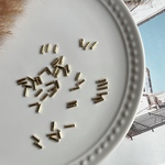 【10個】7mm×1.5mm ステンレス製　エンドパーツ　チェーン gold