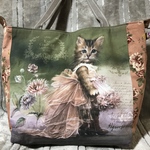 アッシュデザイン　ブーツをはいた猫オリビア　ビッグバッグ