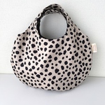 ぺったんこまるbag  ダルメシアン柄