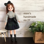 リカちゃん　服　ハンドメイド　no.27