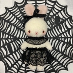 10/7販売☆手洗いOK♪ハロウィンコスプレうさぎさんぬいぐるみ