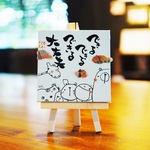 できる。#50.ちいさなキャンバス。原画。