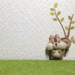 ＊受注製作＊よくばりリスさんのブローチ