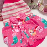 purin様オーダー専用カートです❣️クリスマス🎄ピンクパープルワンピース☆スノーマンバルーンワンピース　2着
