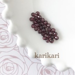 新入荷【ガーネット 多面カット ラウンド 3mm】30個 #3-020
