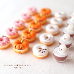 【ネックレス】選べる◇ハロウィンドーナツ🎃(かぼちゃ/おばけ/ミイラ/ホットチョコ)