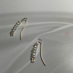 ベビーパールの爽やかピアス